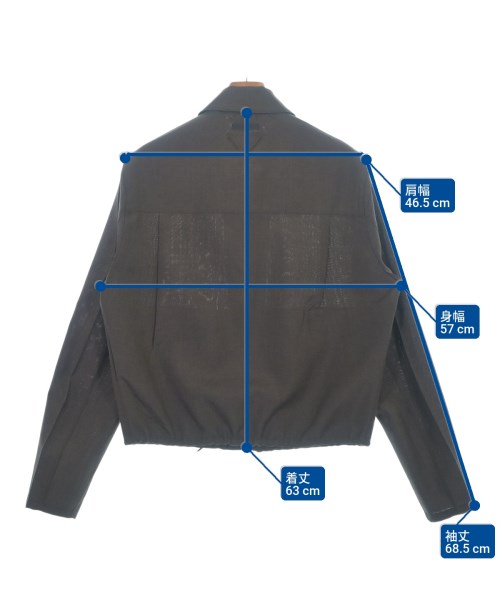 PRADA（プラダ）その他 茶 サイズ:48(L位) メンズ/2200667005013