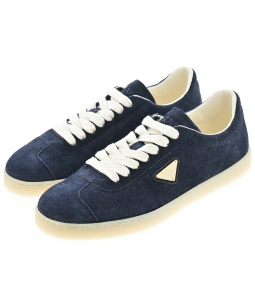 PRADA(プラダ)スニーカー 紺 サイズ:UK6 1/2(25cm位)/2200667005198