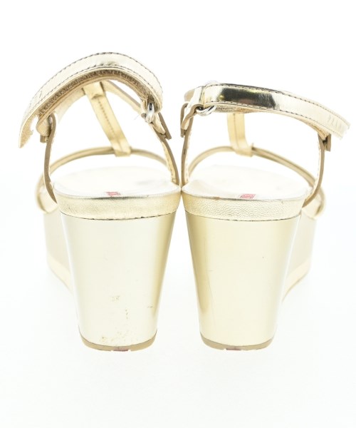 PRADA SPORT（プラダスポーツ）サンダル ゴールド サイズ:EU35 1/2(22cm位) レディース/2200667183025