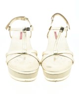PRADA SPORT（プラダスポーツ）サンダル ゴールド サイズ:EU35 1/2(22cm位) レディース/2200667183025