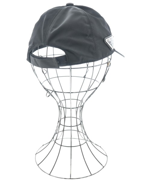 PRADA（プラダ）キャップ 黒 サイズ:- メンズ/2200667590038