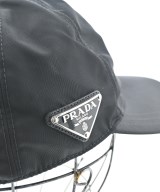 PRADA（プラダ）キャップ 黒 サイズ:- メンズ/2200667590038