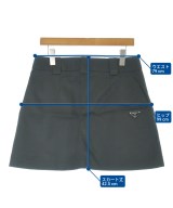 PRADA（プラダ）ミニスカート 黒 サイズ:42(M位) レディース/2200663782260