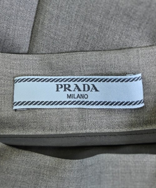 PRADA（プラダ）ひざ丈スカート グレー サイズ:38(S位) レディース/2200668093019