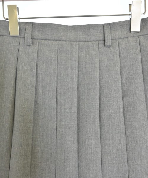 PRADA（プラダ）ひざ丈スカート グレー サイズ:38(S位) レディース/2200668093019