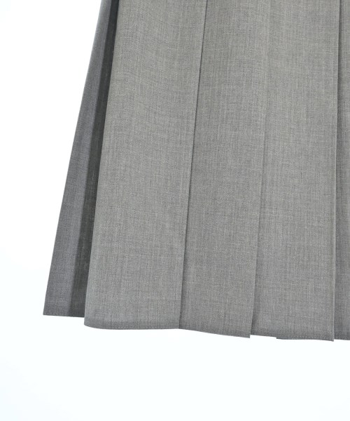 PRADA（プラダ）ひざ丈スカート グレー サイズ:38(S位) レディース/2200668093019