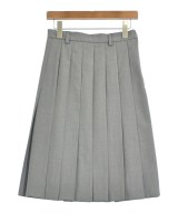 PRADA（プラダ）ひざ丈スカート グレー サイズ:38(S位) レディース/2200668093019