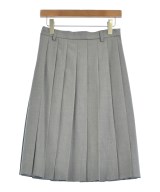 PRADA（プラダ）ひざ丈スカート グレー サイズ:38(S位) レディース/2200668093019