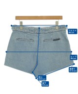 PRADA（プラダ）ショートパンツ 青 サイズ:36(XS位) レディース/2200665743030