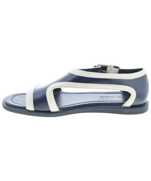 PRADA（プラダ）サンダル 紺 サイズ:EU36 1/2(23cm位) レディース/2200665743047