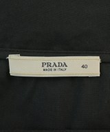 PRADA（プラダ）ひざ丈スカート 黒 サイズ:40(M位) レディース/2200666082077