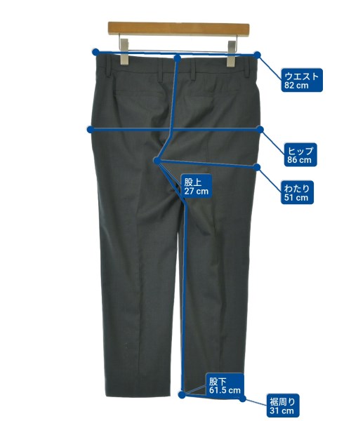 PRADA（プラダ）スラックス グレー サイズ:40(M位) レディース/2200668489010