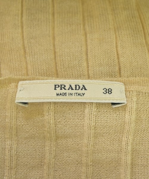 PRADA（プラダ）カーディガン ベージュ サイズ:38(S位) レディース/2200669506013