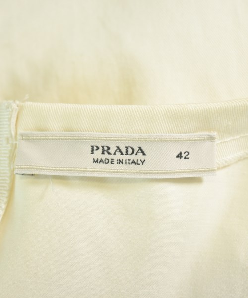PRADA（プラダ）ワンピース 白 サイズ:42(M位) レディース/2200668927109