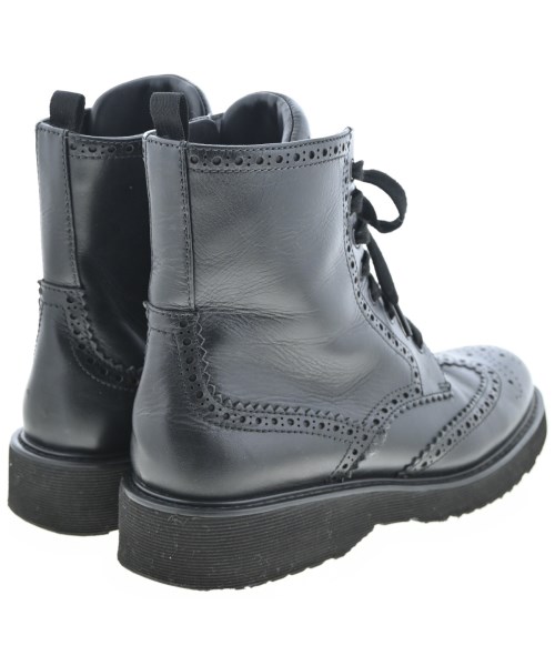 PRADA（プラダ）ブーツ 黒 サイズ:EU38(24.5cm位) レディース/2200669400083