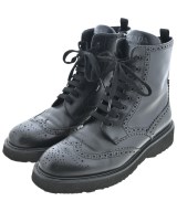 PRADA（プラダ）ブーツ 黒 サイズ:EU38(24.5cm位) レディース/2200669400083