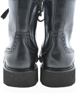 PRADA（プラダ）ブーツ 黒 サイズ:EU38(24.5cm位) レディース/2200669400083