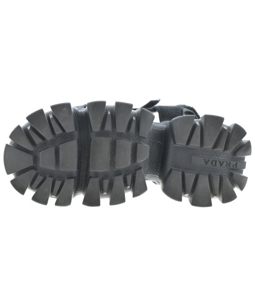 PRADA（プラダ）サンダル 黒 サイズ:EU38(24.5cm位) レディース/2200669700091