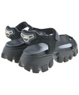 PRADA（プラダ）サンダル 黒 サイズ:EU38(24.5cm位) レディース/2200669700091