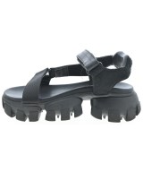 PRADA（プラダ）サンダル 黒 サイズ:EU38(24.5cm位) レディース/2200669700091