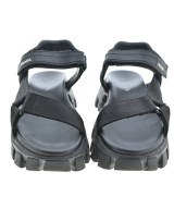 PRADA（プラダ）サンダル 黒 サイズ:EU38(24.5cm位) レディース/2200669700091