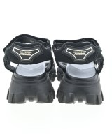 PRADA（プラダ）サンダル 黒 サイズ:EU38(24.5cm位) レディース/2200669700091