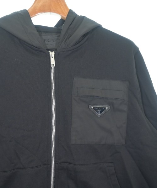 PRADA（プラダ）パーカー 黒 サイズ:M メンズ/2200669824018