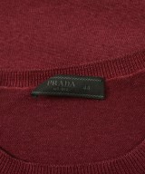 PRADA（プラダ）ニット・セーター 赤 サイズ:48(L位) メンズ/2200669858044