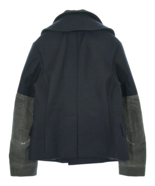PRADA（プラダ）ピーコート 紺 サイズ:48(L位) メンズ/2200666461094