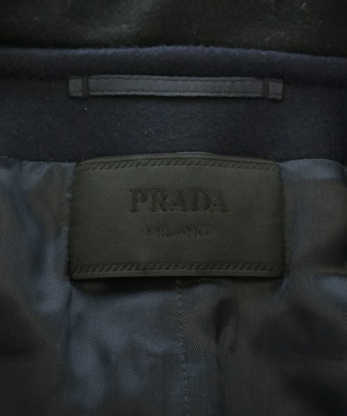 PRADA（プラダ）ピーコート 紺 サイズ:48(L位) メンズ/2200666461094
