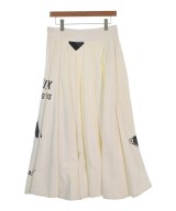 PRADA（プラダ）ロング・マキシ丈スカート 白 サイズ:M レディース/2200670750023