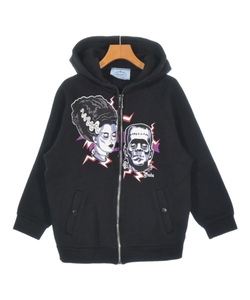 PRADA(プラダ)パーカー 黒 サイズ:M/2200670750108