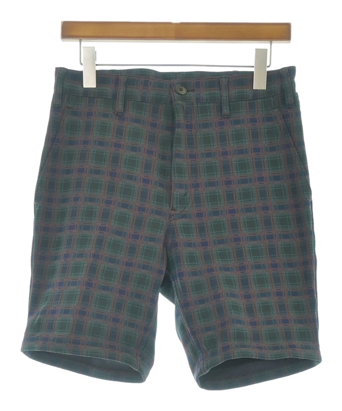 PRADA（プラダ）ショートパンツ 緑 サイズ:48(L位) メンズ