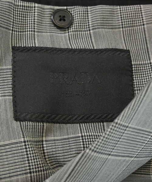 PRADA（プラダ）チェスターコート グレー サイズ:48(L位) メンズ/2200671724016