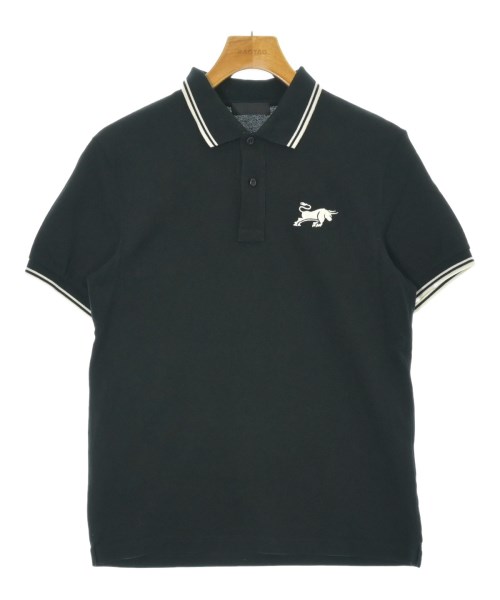 PRADA(プラダ)ポロシャツ 黒 サイズ:M/2200671724061