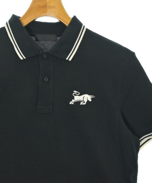 PRADA（プラダ）ポロシャツ 黒 サイズ:M メンズ/2200671724061