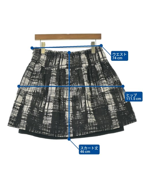 PRADA（プラダ）ミニスカート 黒 サイズ:38S(S位) レディース/2200671938086