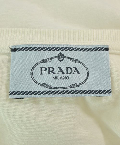 PRADA（プラダ）Tシャツ・カットソー 白 サイズ:L レディース/2200672315183