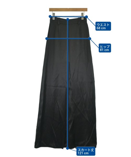 PRADA（プラダ）ロング・マキシ丈スカート 黒 サイズ:40(M位) レディース/2200672315237