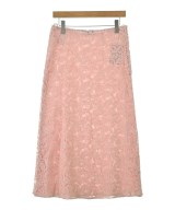 PRADA（プラダ）ロング・マキシ丈スカート ピンク サイズ:40(S位) レディース/2200672315350