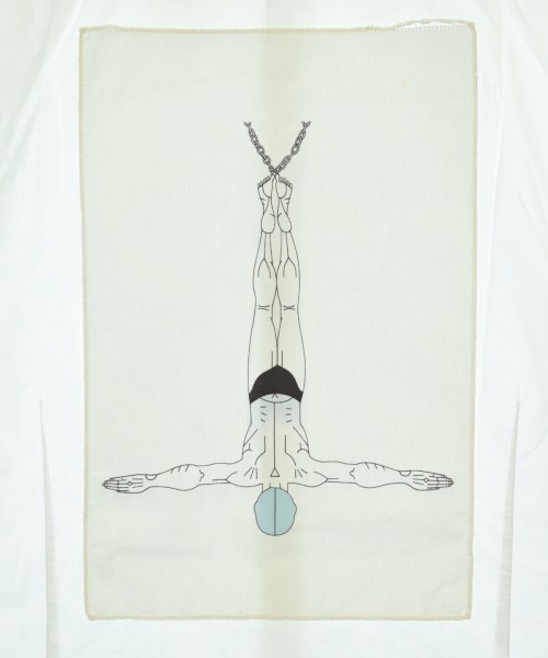 PRADA（プラダ）カジュアルシャツ 白 サイズ:L メンズ/2200672407093