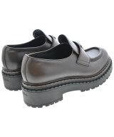 PRADA（プラダ）ドレスシューズ/ローファー 茶 サイズ:EU37 1/2(24cm位) レディース/2200726122019