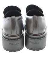 PRADA（プラダ）ドレスシューズ/ローファー 茶 サイズ:EU37 1/2(24cm位) レディース/2200726122019