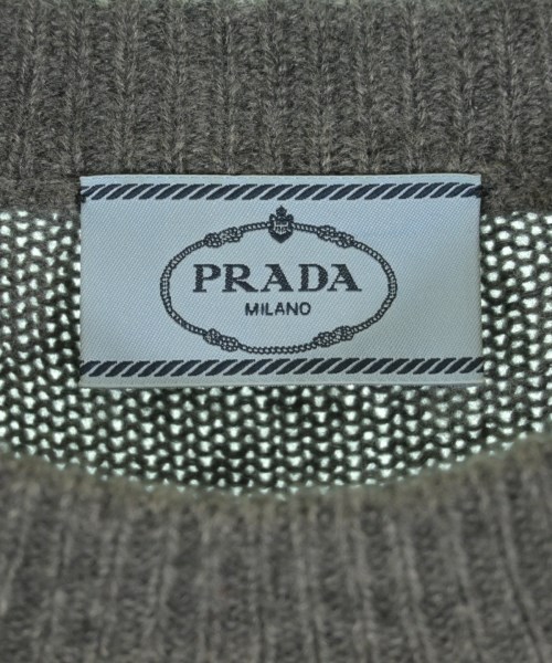 PRADA（プラダ）ニット・セーター グレー サイズ:36(XS位) レディース/2200729033039