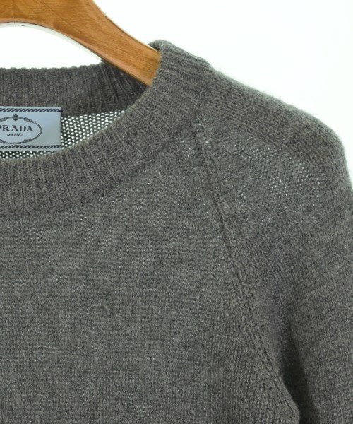 PRADA（プラダ）ニット・セーター グレー サイズ:36(XS位) レディース/2200729033039