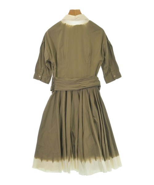 PRADA（プラダ）ワンピース カーキ サイズ:40(M位) レディース/2200729634014