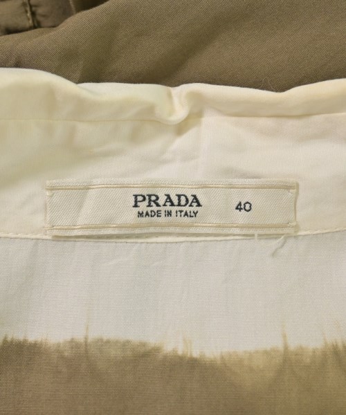 PRADA（プラダ）ワンピース カーキ サイズ:40(M位) レディース/2200729634014