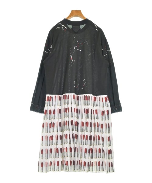 PRADA（プラダ）ワンピース 黒 サイズ:L レディース/2200729755054
