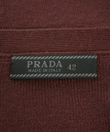 PRADA（プラダ）カーディガン 赤 サイズ:42(M位) レディース/2200726566059