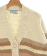 PRADA（プラダ）カーディガン 白 サイズ:38(M位) レディース/2200729602082